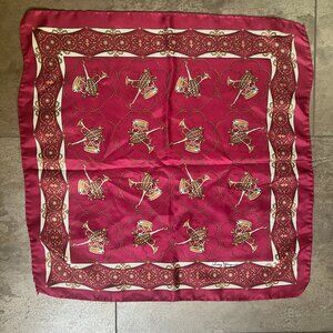 Salvatore Ferragamo vintage silk scarf